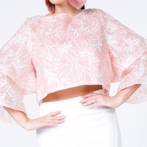 Organza Crop Top